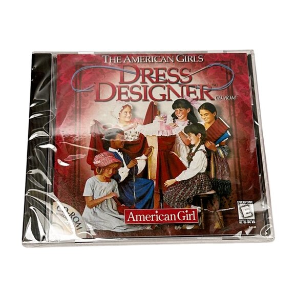 American Girls Software Paperdoll Dress Designer Sealed CD Vintage Pleas… - Picture 4 of 7